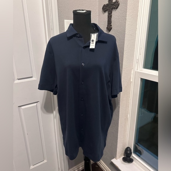 Tahari Men's Navy Blue Shirt - Picture 1 of 4